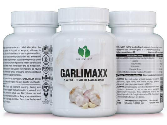 GARLIMAXX – Full-Spectrum Garlic for Heart & Immune Support