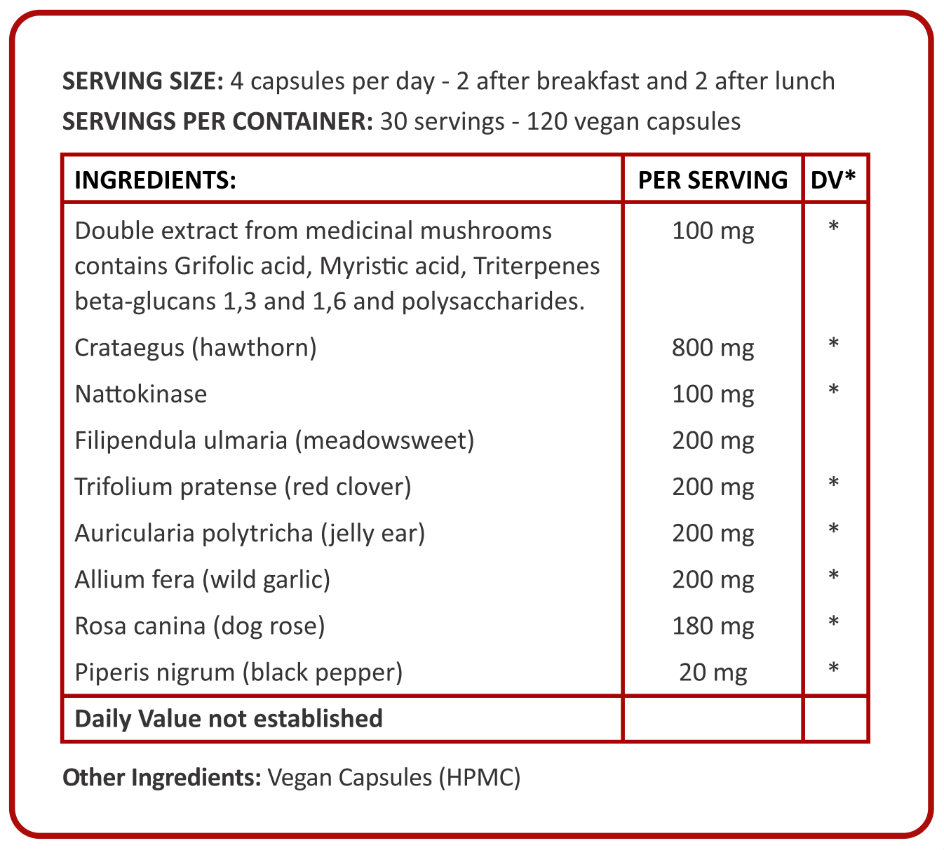 HEART TOOL – Cardiovascular & Blood Flow Support