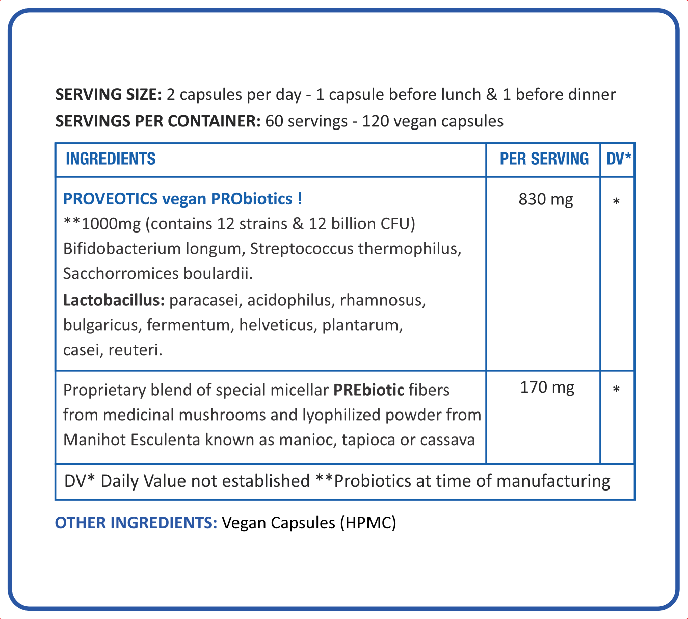 Proveotics - Daily Microbiome & Harmony Blend