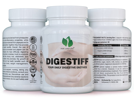DIGESTIFF – Daily Enzyme & Gut Balance Support